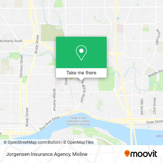 Jorgensen Insurance Agency map