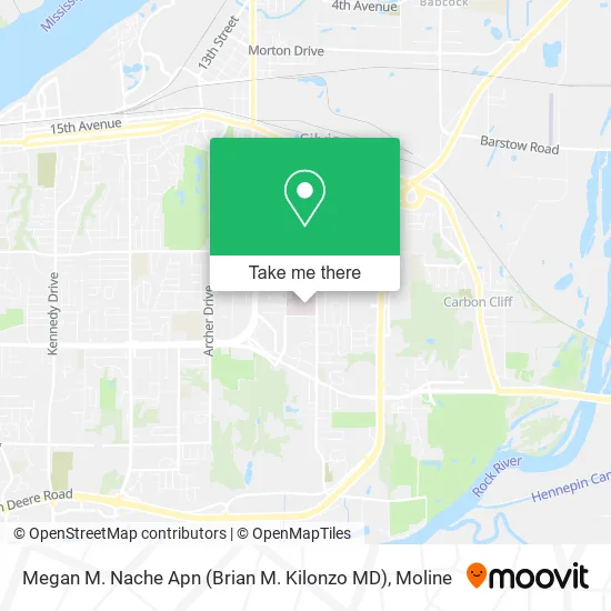 Mapa de Megan M. Nache Apn (Brian M. Kilonzo MD)