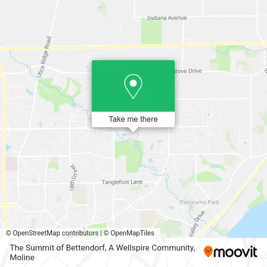 Mapa de The Summit of Bettendorf, A Wellspire Community