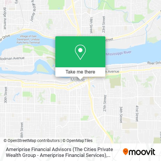 Ameriprise Financial Advisors (The Cities Private Wealth Group - Ameriprise Financial Services) map