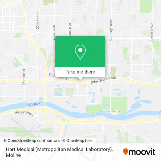 Mapa de Hart Medical (Metropolitan Medical Laboratory)