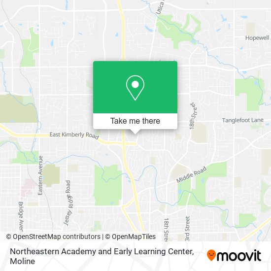Northeastern Academy and Early Learning Center map