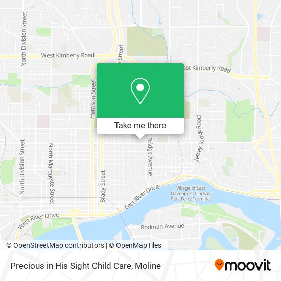 Precious in His Sight Child Care map