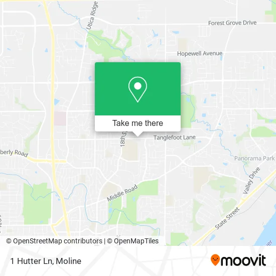 1 Hutter Ln map