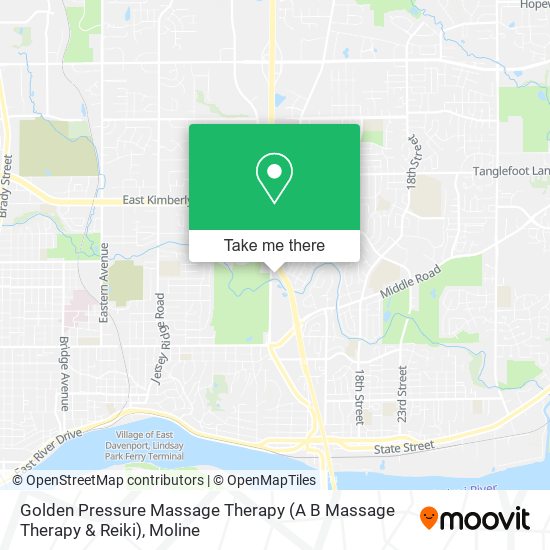 Golden Pressure Massage Therapy (A B Massage Therapy & Reiki) map