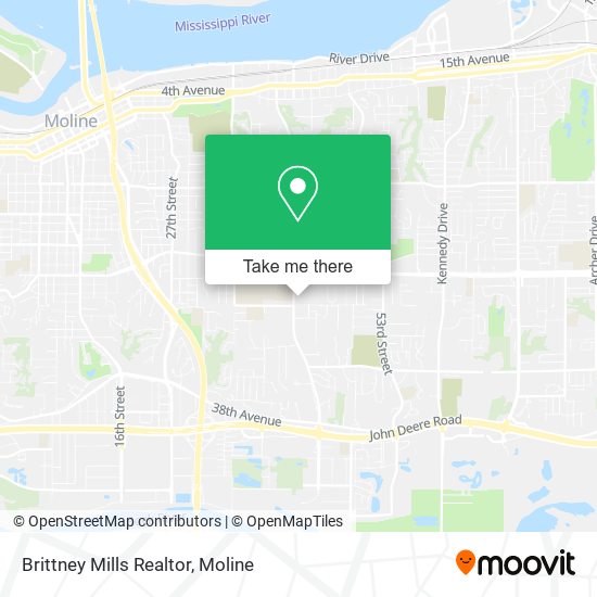 Brittney Mills Realtor map