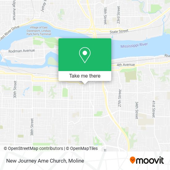 Mapa de New Journey Ame Church
