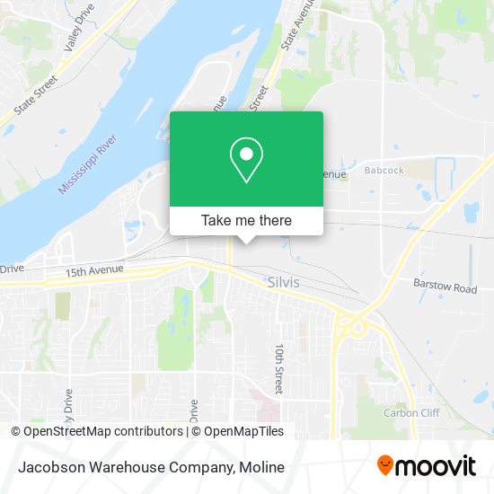 Mapa de Jacobson Warehouse Company
