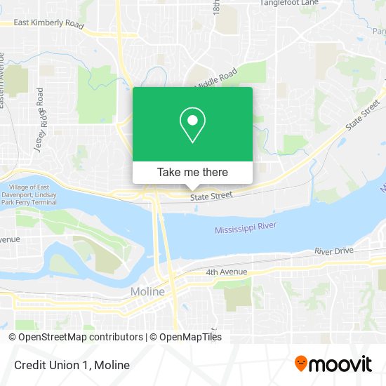 Mapa de Credit Union 1