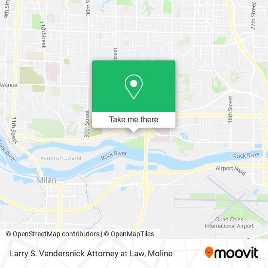 Mapa de Larry S. Vandersnick Attorney at Law
