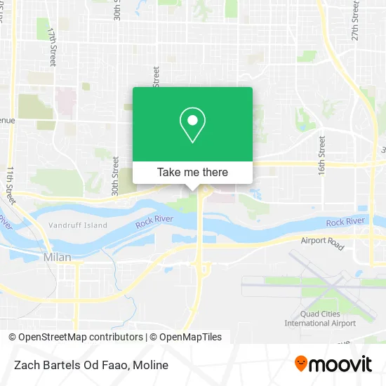 Zach Bartels Od Faao map