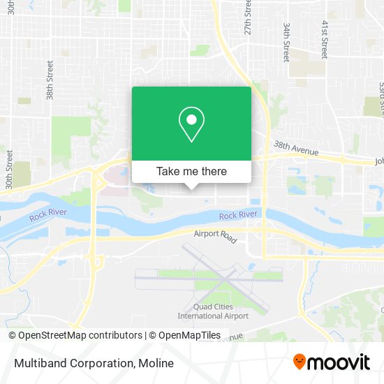 Multiband Corporation map