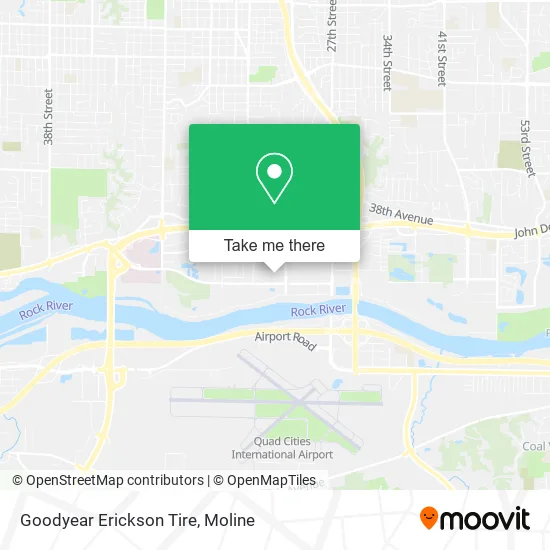 Goodyear Erickson Tire map