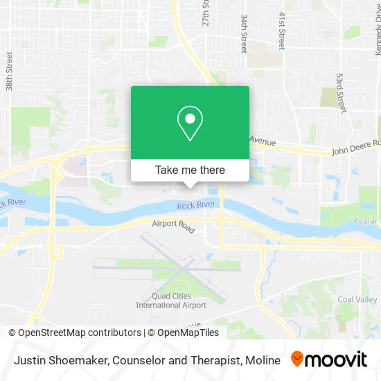 Justin Shoemaker, Counselor and Therapist map