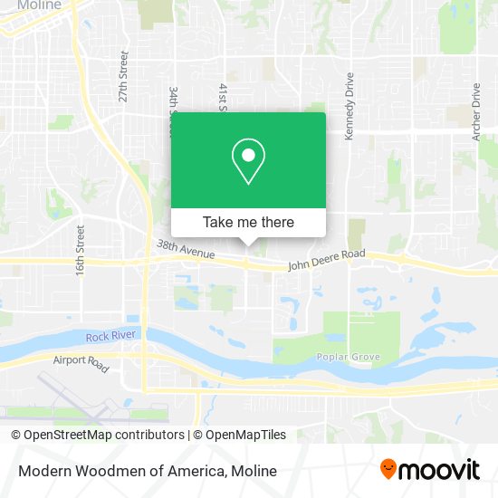 Modern Woodmen of America map