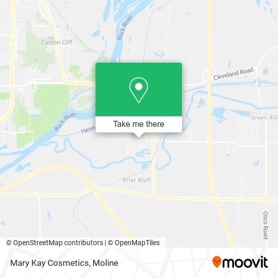 Mary Kay Cosmetics map
