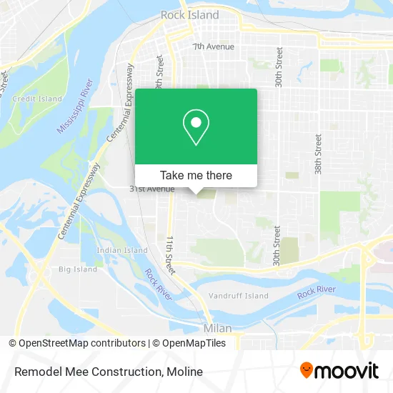 Remodel Mee Construction map