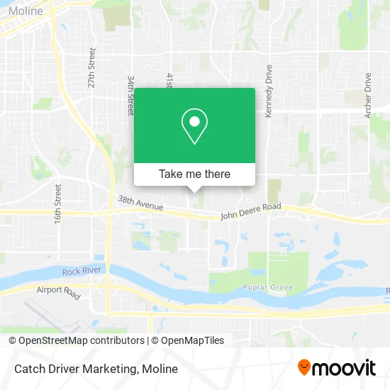 Catch Driver Marketing map
