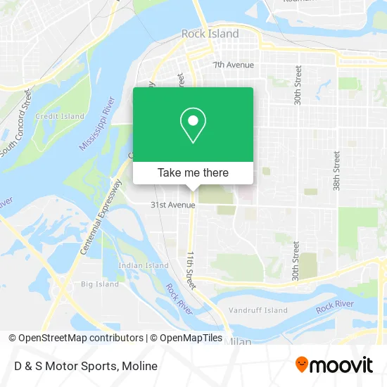 D & S Motor Sports map
