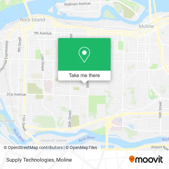 Supply Technologies map