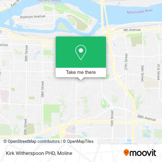 Kirk Witherspoon PHD map
