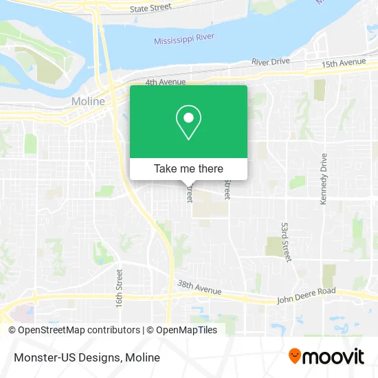 Monster-US Designs map