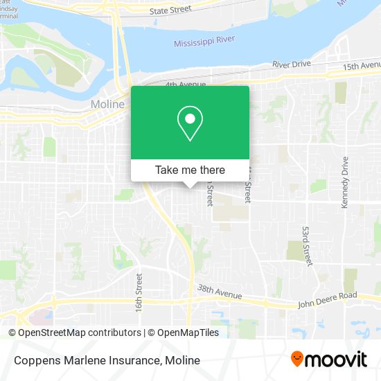 Coppens Marlene Insurance map