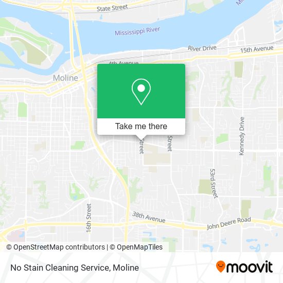 Mapa de No Stain Cleaning Service