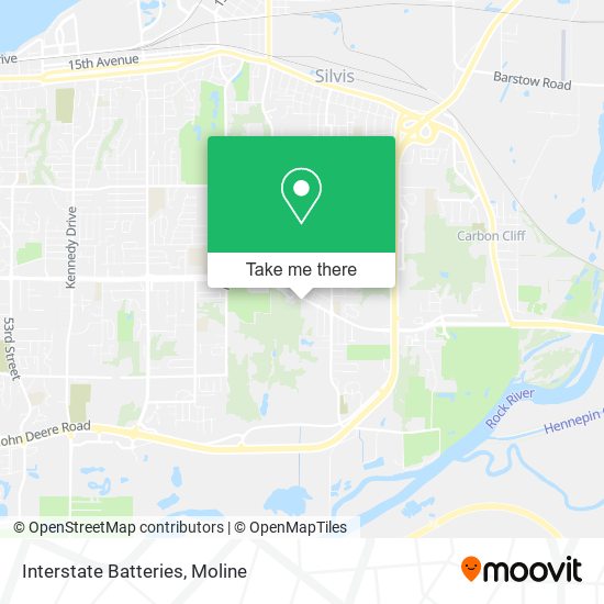 Mapa de Interstate Batteries