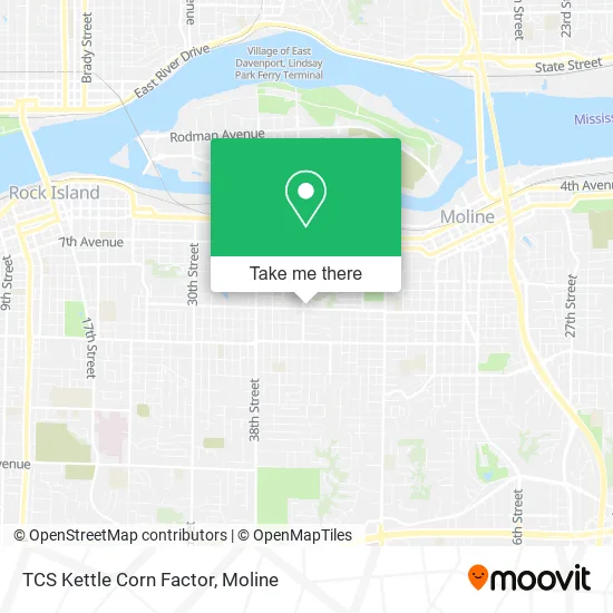 TCS Kettle Corn Factor map