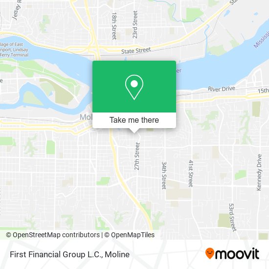 First Financial Group L.C. map