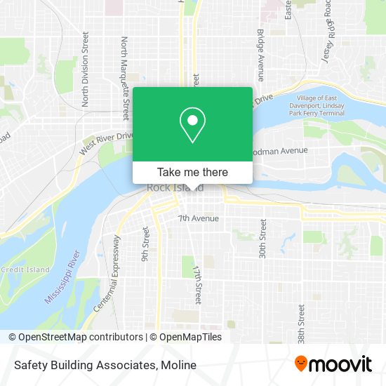 Safety Building Associates map
