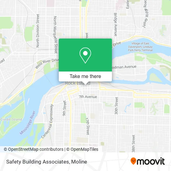 Safety Building Associates map