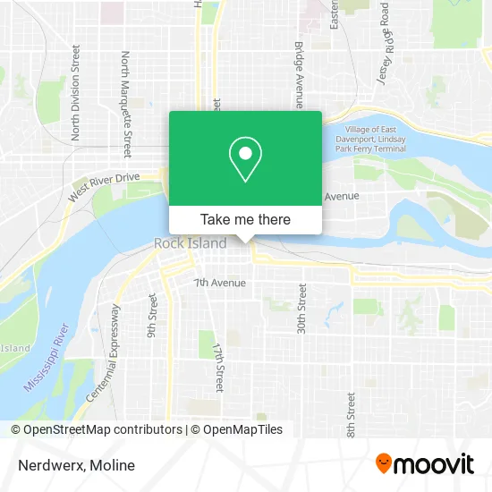 Nerdwerx map