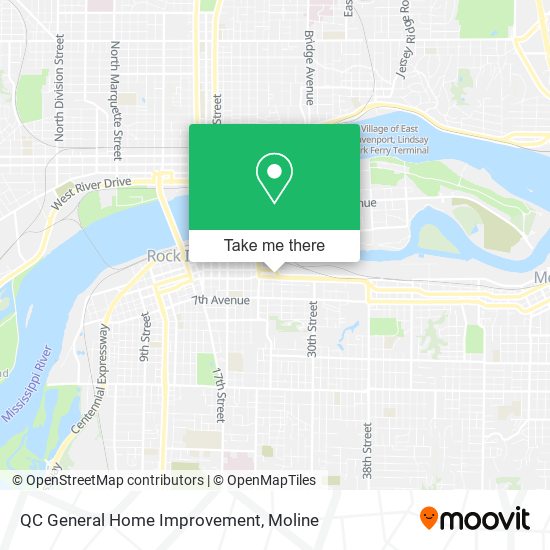 Mapa de QC General Home Improvement