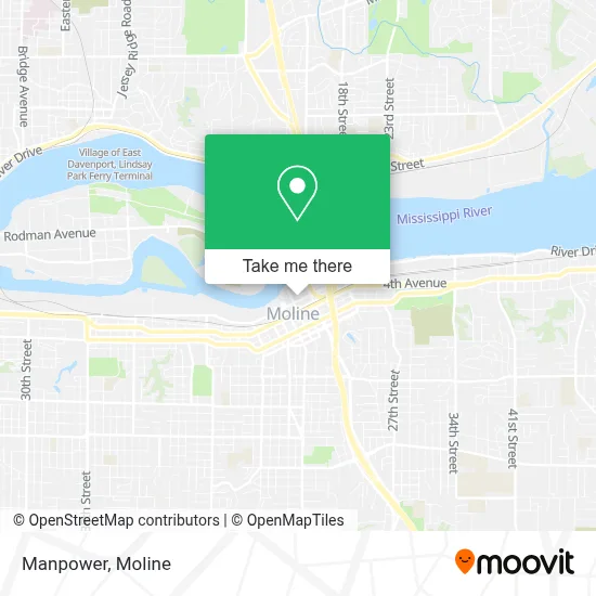 Manpower map