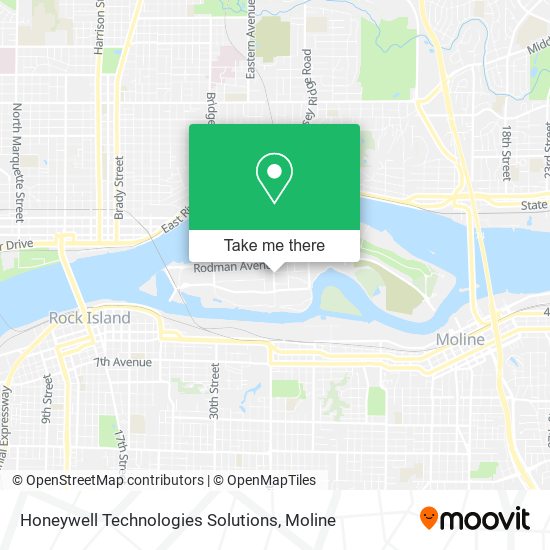 Honeywell Technologies Solutions map