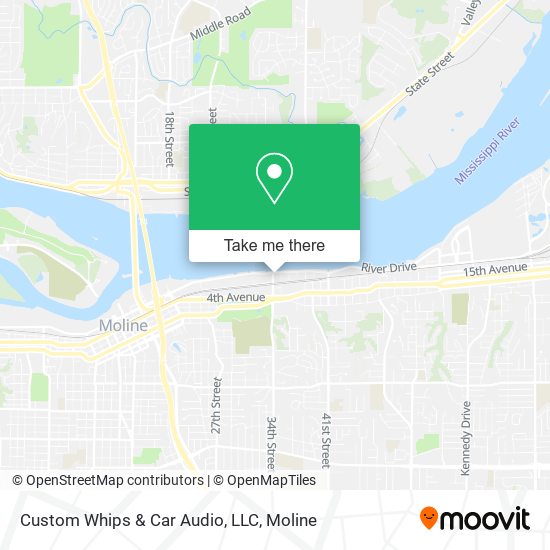 Custom Whips & Car Audio, LLC map