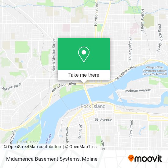 Midamerica Basement Systems map