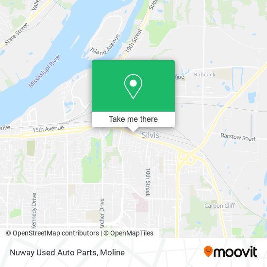 Nuway Used Auto Parts map