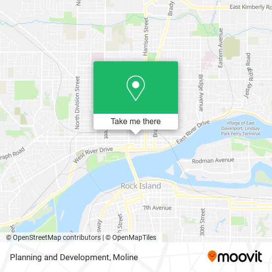 Mapa de Planning and Development