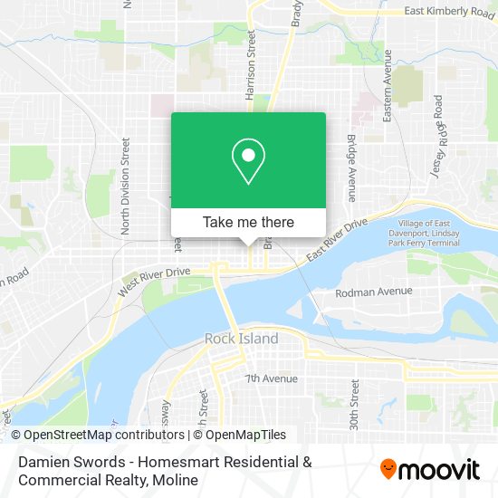 Damien Swords - Homesmart Residential & Commercial Realty map