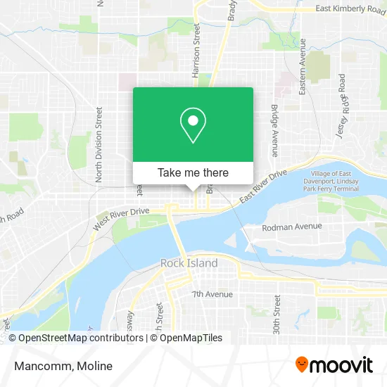 Mancomm map