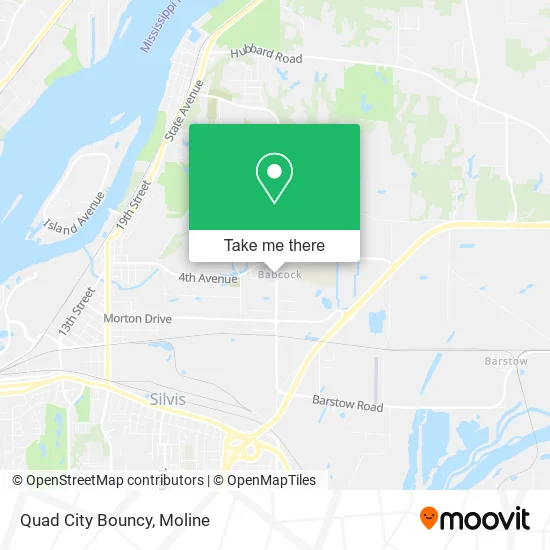 Quad City Bouncy map