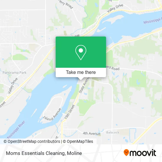 Moms Essentials Cleaning map