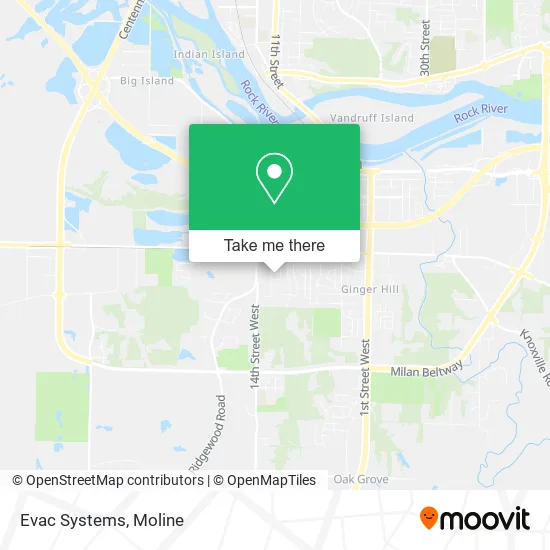 Mapa de Evac Systems