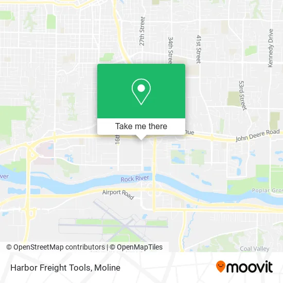 Harbor Freight Tools map