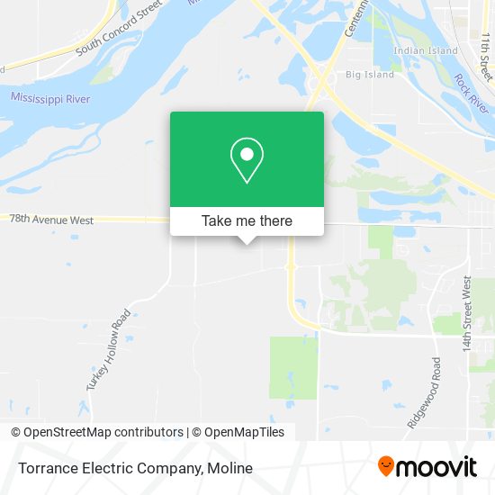Torrance Electric Company map