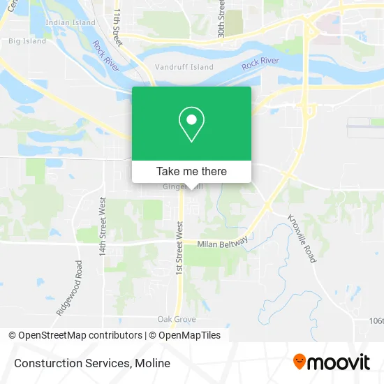 Mapa de Consturction Services