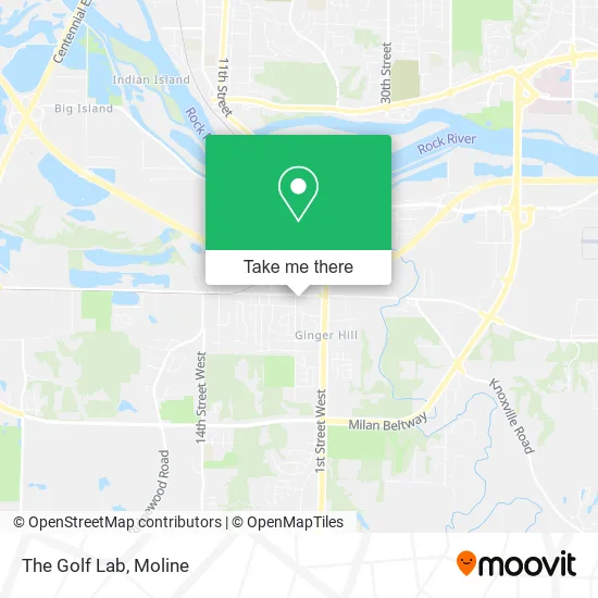 Mapa de The Golf Lab